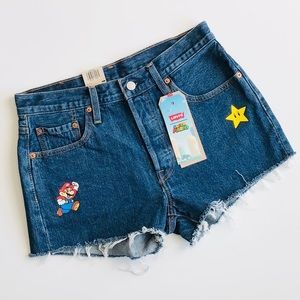 Shorts | Nwt Levis X Super Mario 